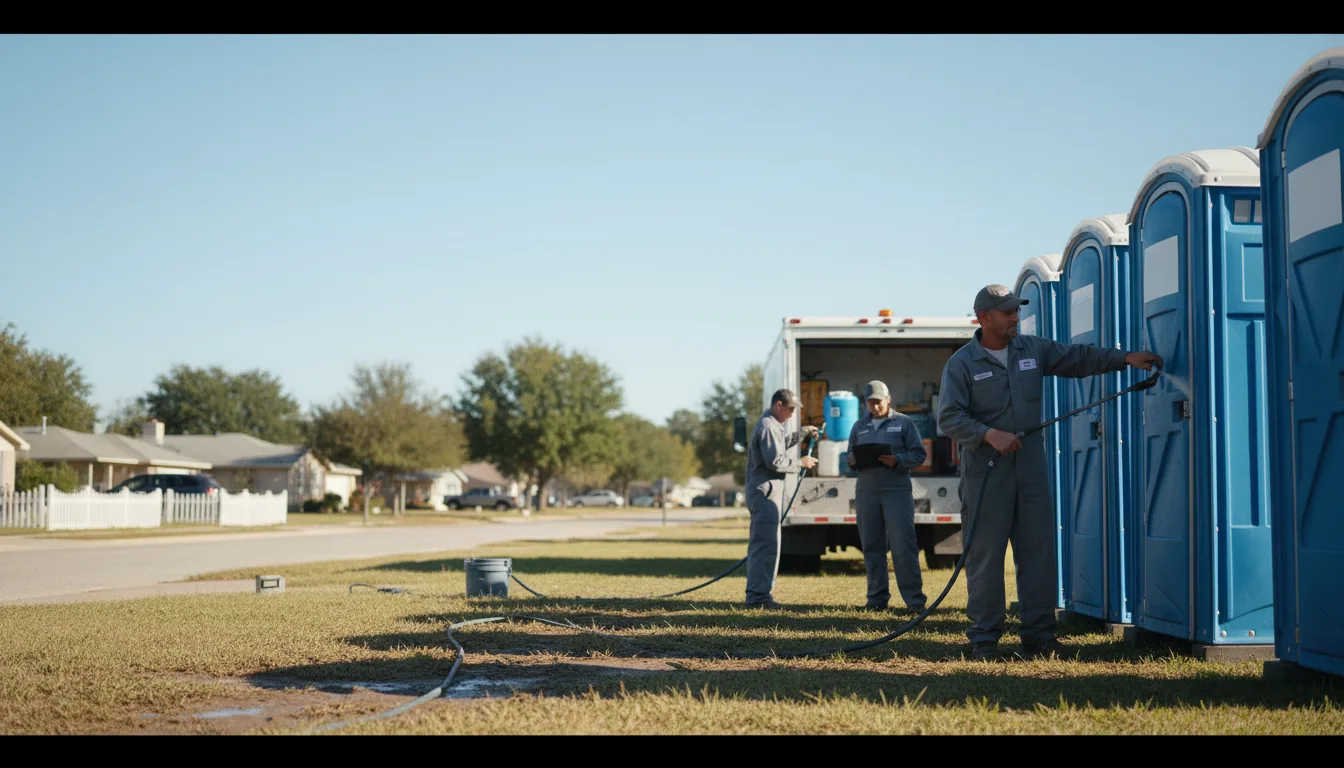 Long-Term Portable Toilet Rental in Colorado City, TX near me